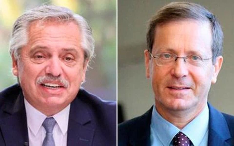 Alberto Fernández felicitó al nuevo presidente electo del Estado de Israel