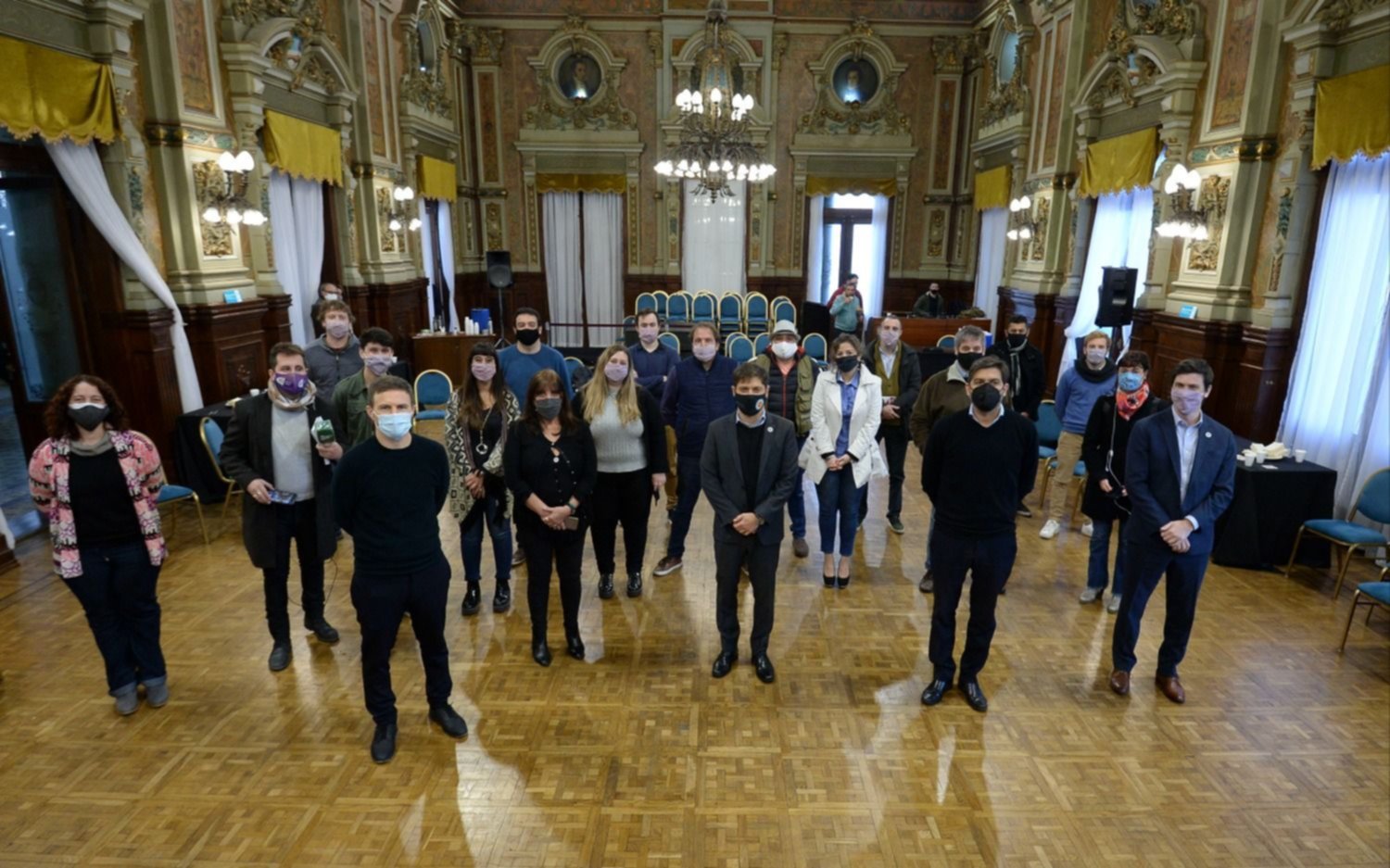 Kicillof saludó a los trabajadores de prensa en el Día del Periodista