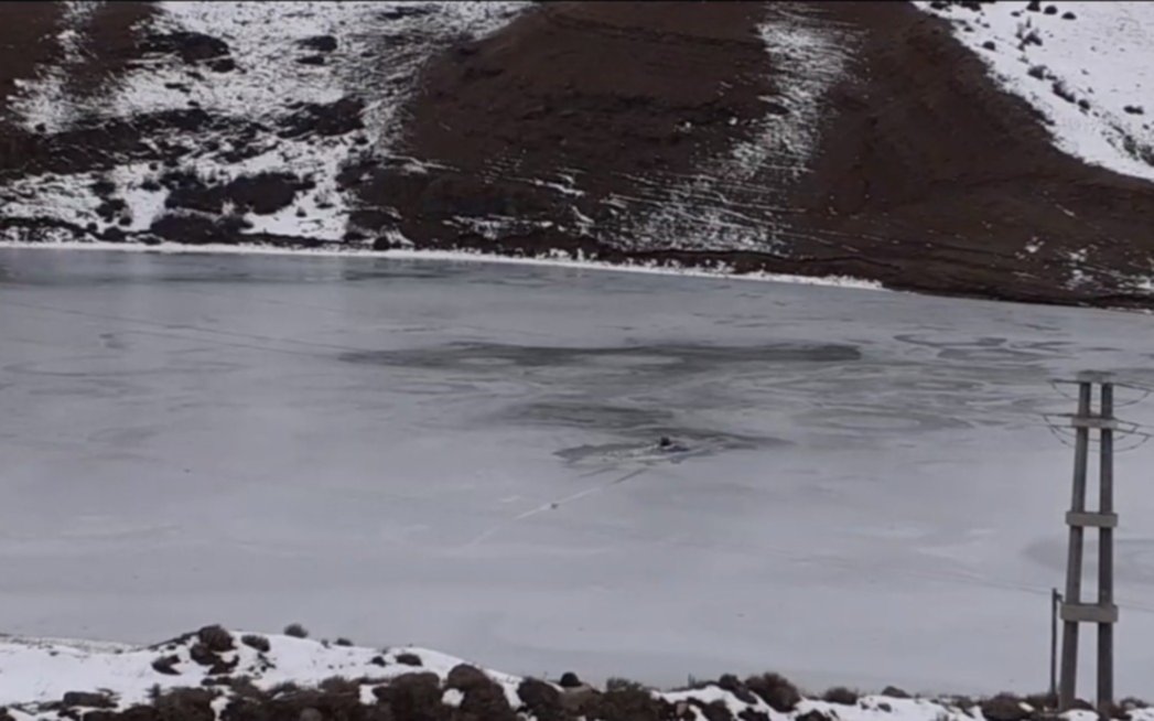 Tras la tragedia de Río Turbio, insisten en la prohibición de patinar en lagunas congeladas