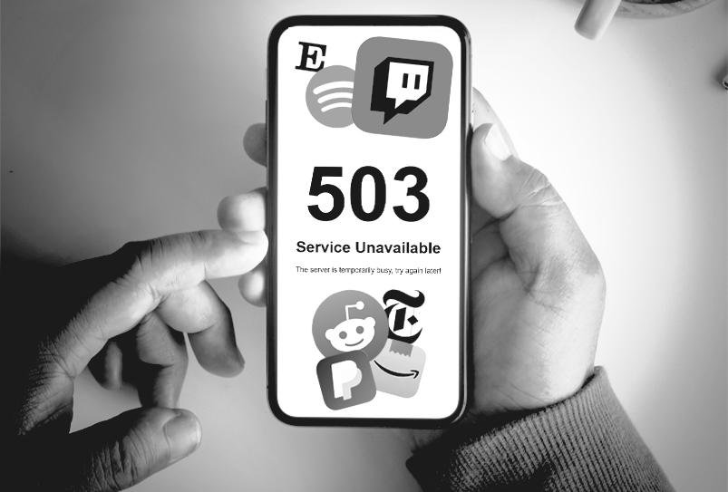 Masiva caída de sitios web de gobiernos, redes sociales y medios por una falla en internet