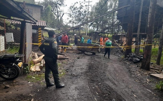 Suben a nueve los muertos por explosión en una mina de carbón en Colombia