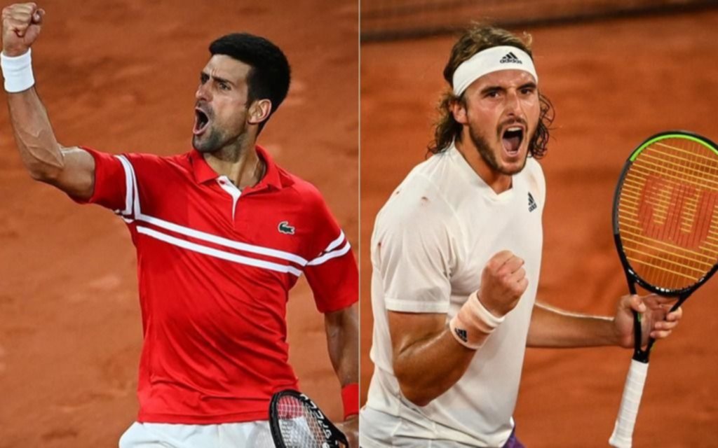 Djokovic y Tsitsipás definen al rey de Roland Garros