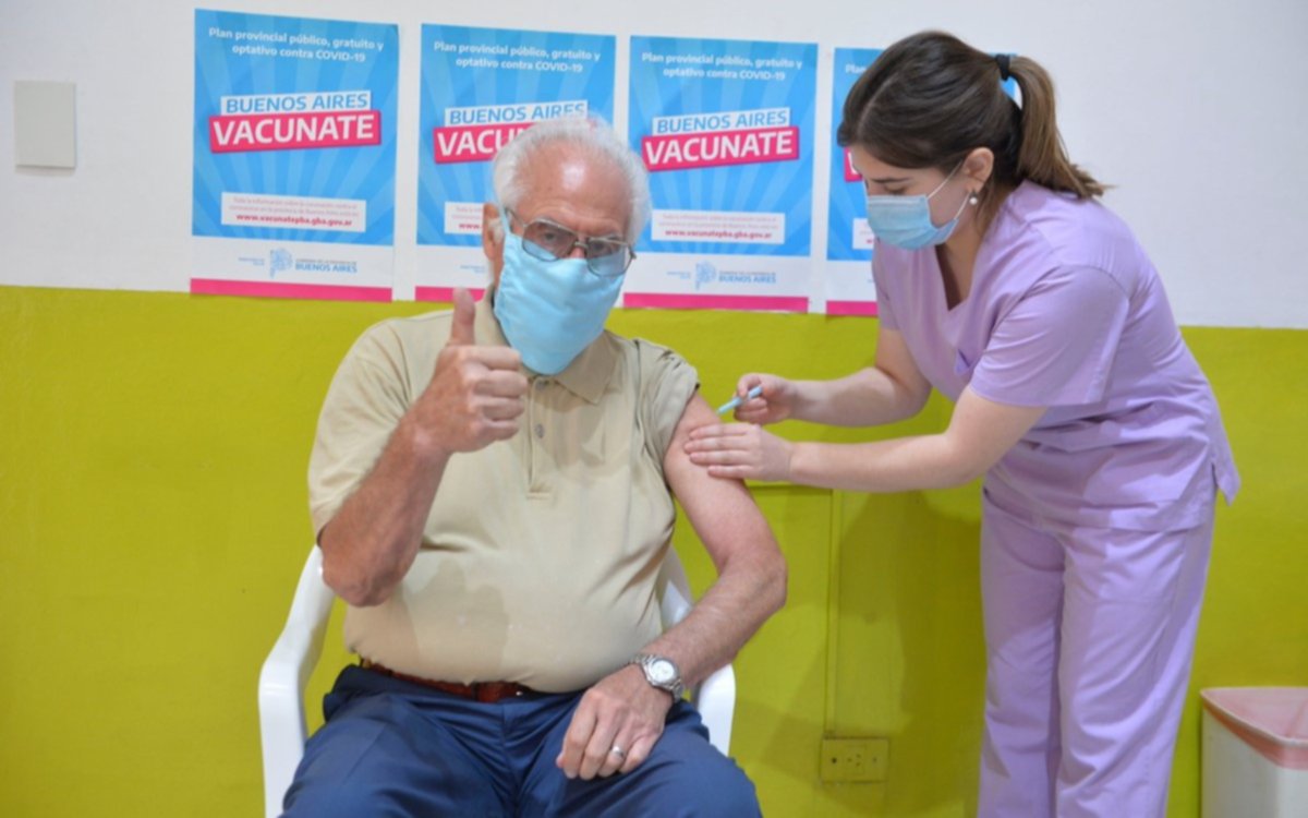 Cinco millones de bonaerenses ya fueron inmunizados contra el Covid-19