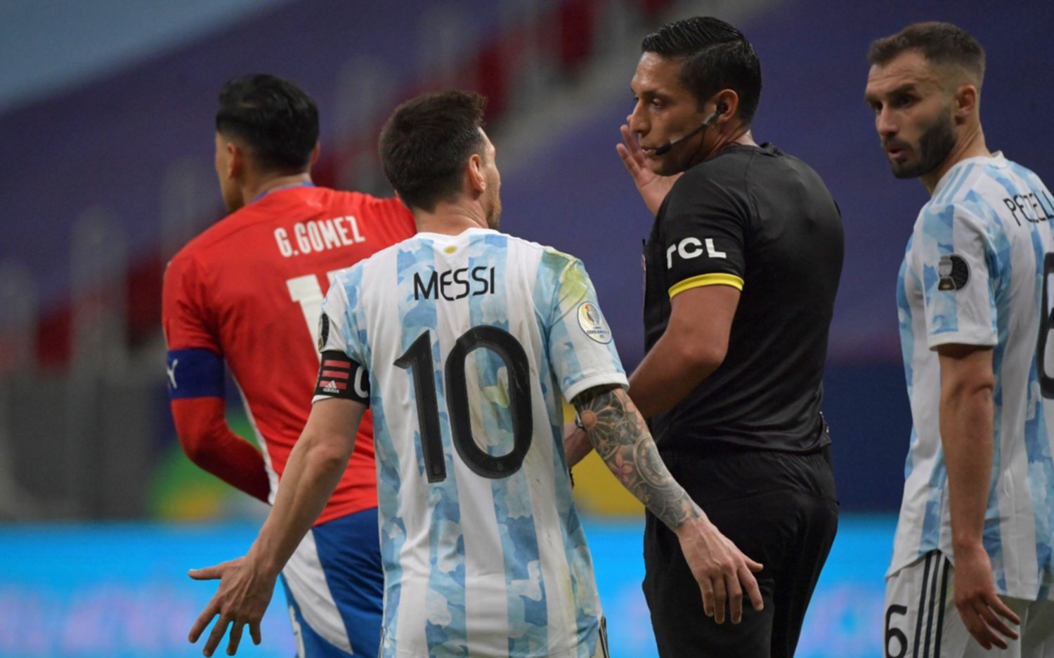 VIDEO .- El gol anulado a la Selección Argentina: el milimétrico offside que le cobraron a Messi