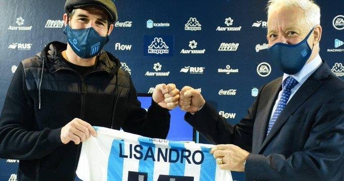 Lisandro López firmó con Racing y comenzó su tercer ciclo en el club