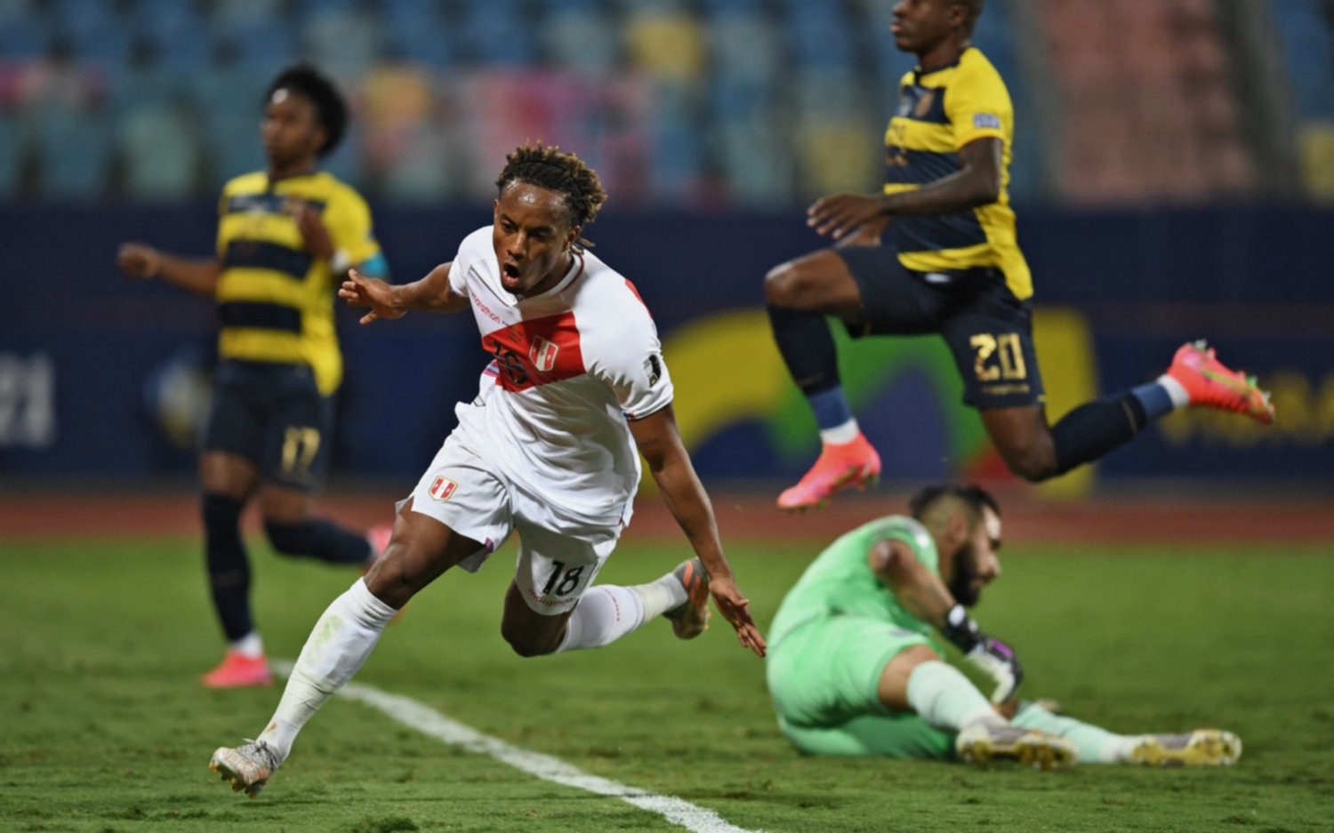 Copa América: Perú se recuperó tras estar dos goles abajo ante Ecuador y logró un empate con sabor a victoria