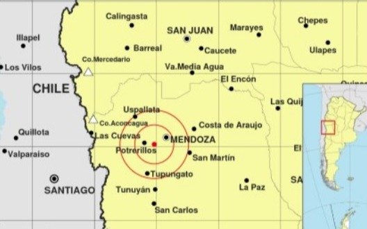 Dos sismos de casi 5 grados y una réplica menor se sintieron en el Gran Mendoza