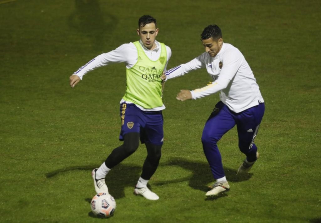 Russo ordenó una práctica de fútbol y hubo rodaje para todos