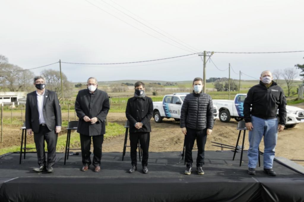 Con un guiño al campo, Kicillof lanzó un plan de desarrollo rural