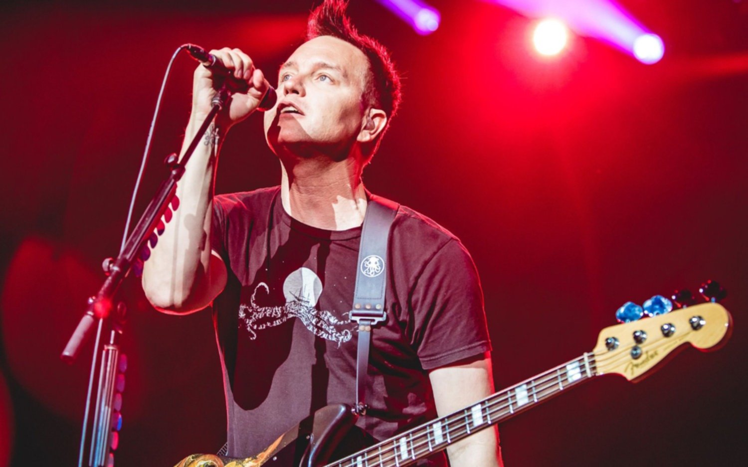 El cantante y bajista de Blink-182 revela que padece cáncer