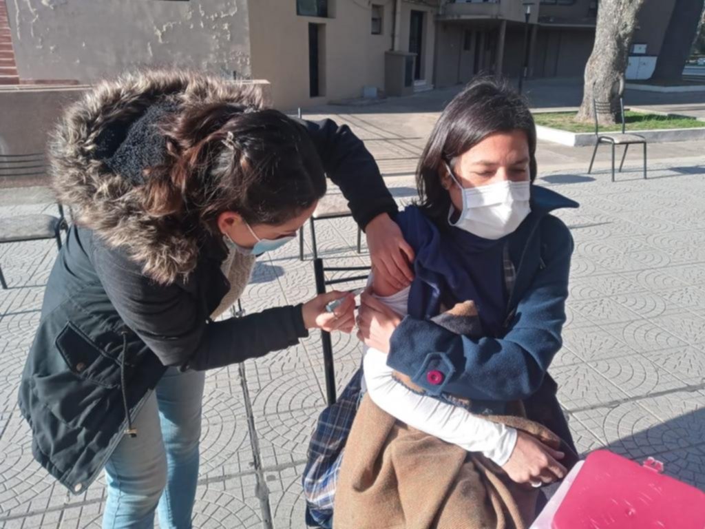 Menos vacunados contra la gripe este año en La Plata