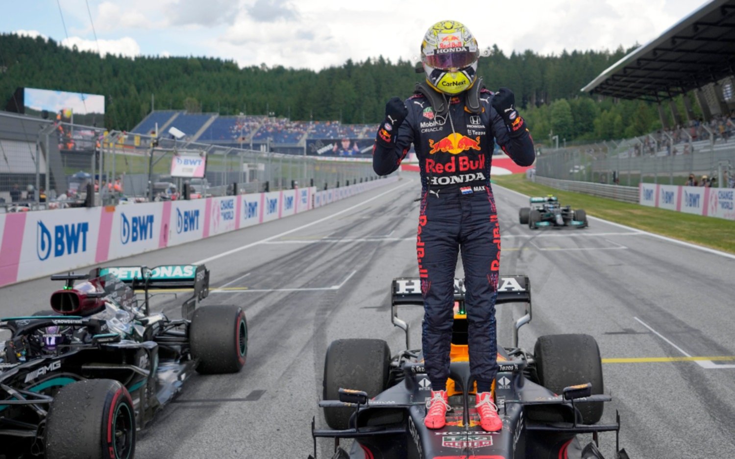 Max Verstappen se quedó con la carrera  de Fórmula 1 en Austria