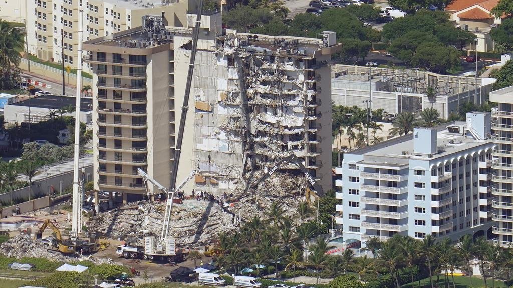 Miami: ya son 9 los muertos por el derrumbe del edificio