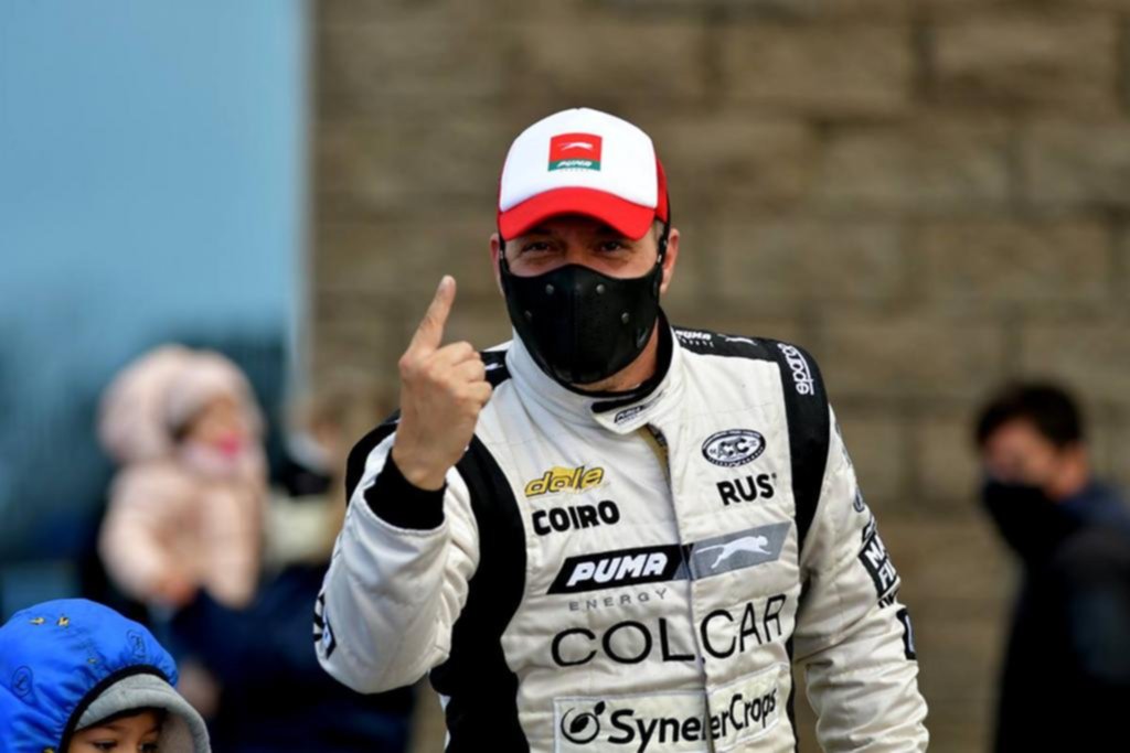 Mazzacane fue un “rayo” bajo la intensa lluvia