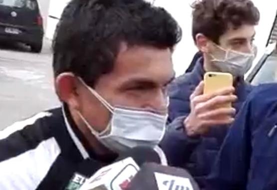 “Aunque Diego no esté, decidí venir y cumplir la promesa”