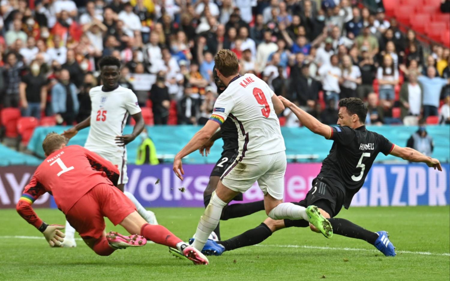 Eurocopa: Inglaterra eliminó a Alemania, se metió en cuartos y se puso el traje de candidatazo