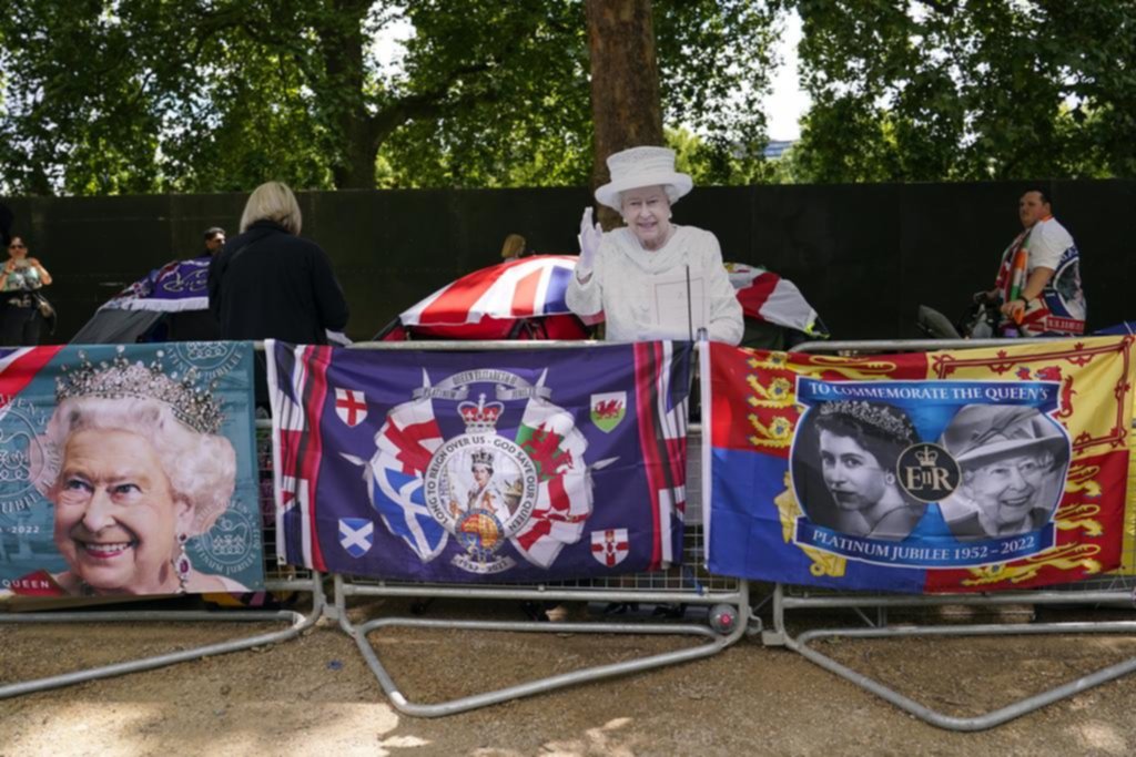 Festejos por los 70 años de reinado de Isabel II