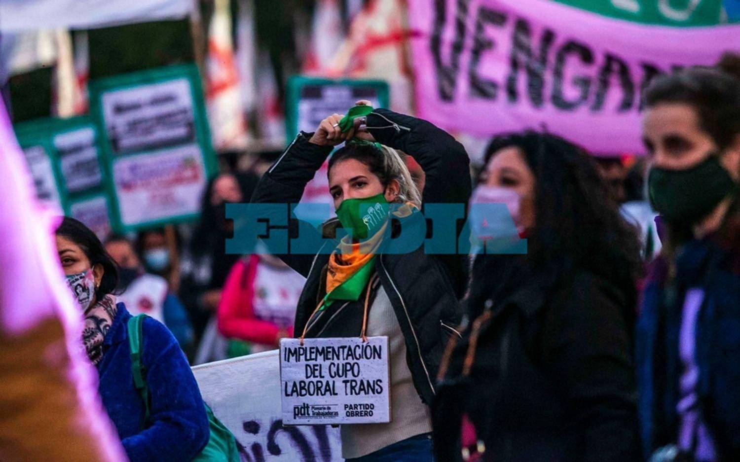 Ni Una Menos: a qué hora y por dónde serán los cortes de la marcha en La Plata