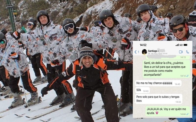 El pedido viral de una madre: "Para acompañarlo a Bariloche necesito 50 mil likes"