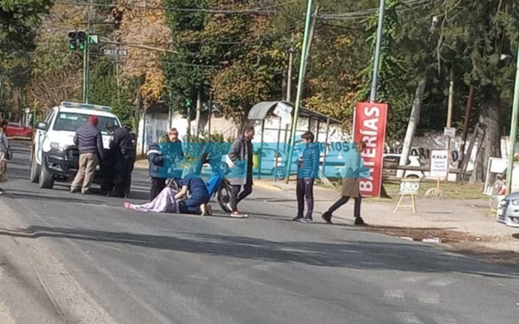 City Bell: fuerte accidente en el Camino Belgrano