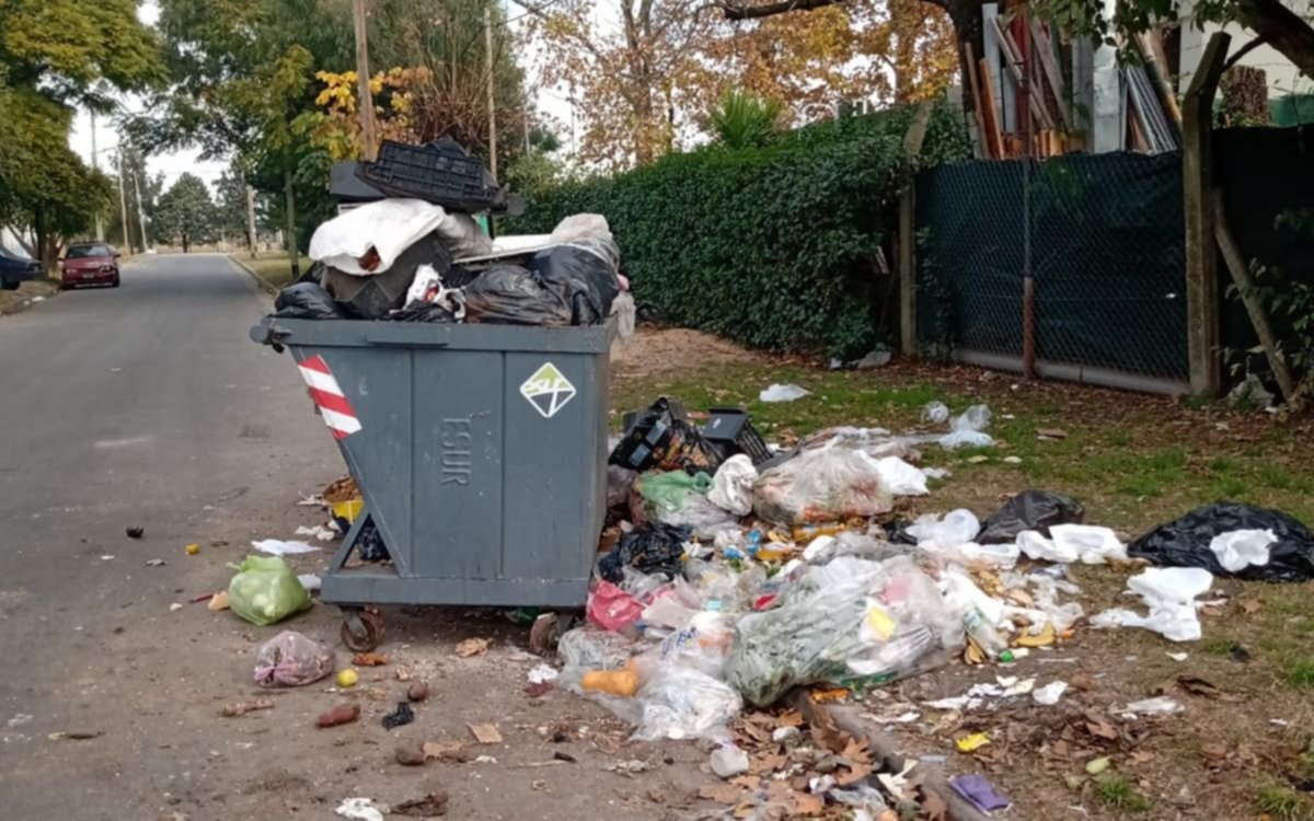 Vecinos de Tolosa reclaman por un enorme basural acumulado en 523 entre 22 y 23