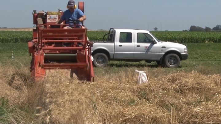 Protesta del campo por la falta de gasoil