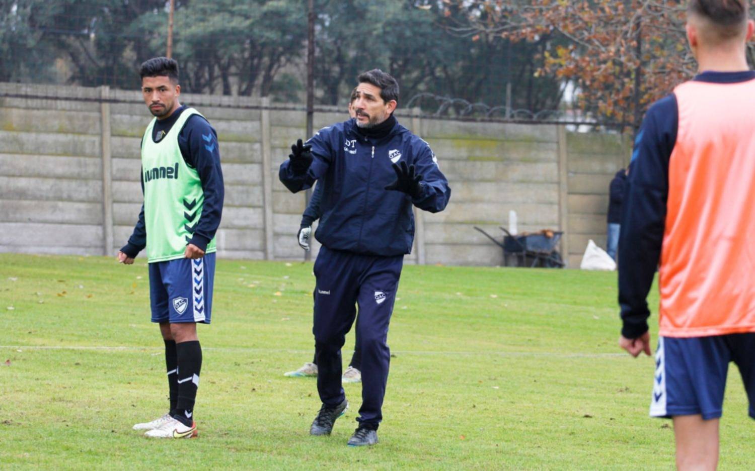 Walter Coyette dirigió su primera práctica