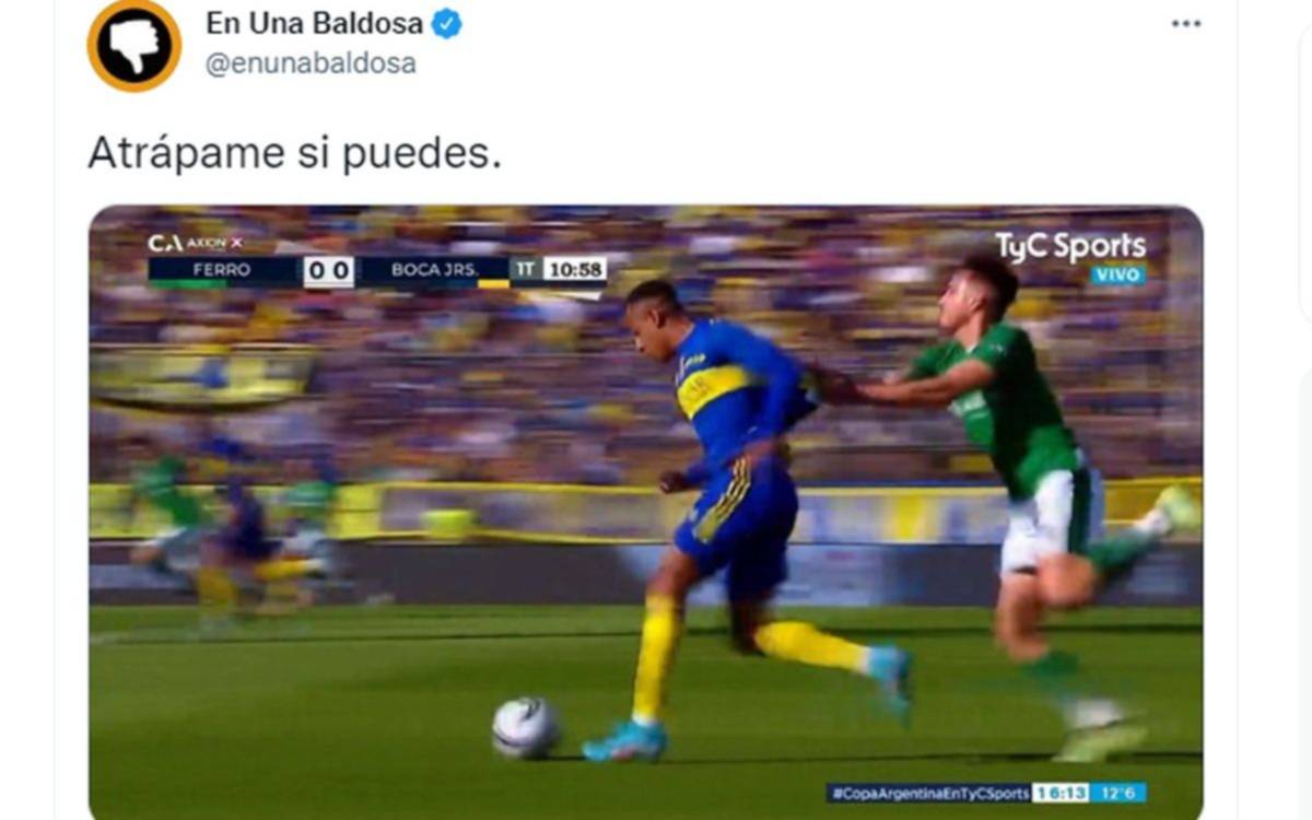 "No lo pudieron detener": explotan los memes por las corrida de Villa en Boca - Ferro