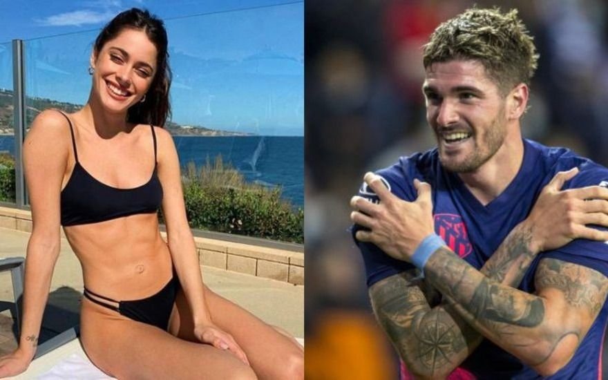Mate en mano y mucho amor: Rodrigo De Paul compartió la primera foto con Tini