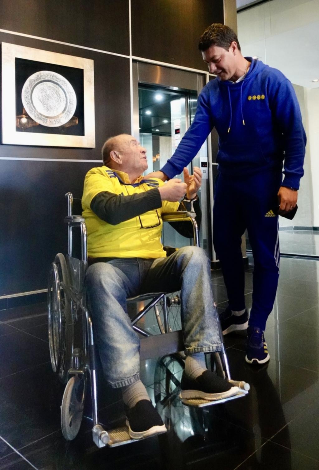 Don Félix hizo realidad el sueño de ver a los Xeneizes