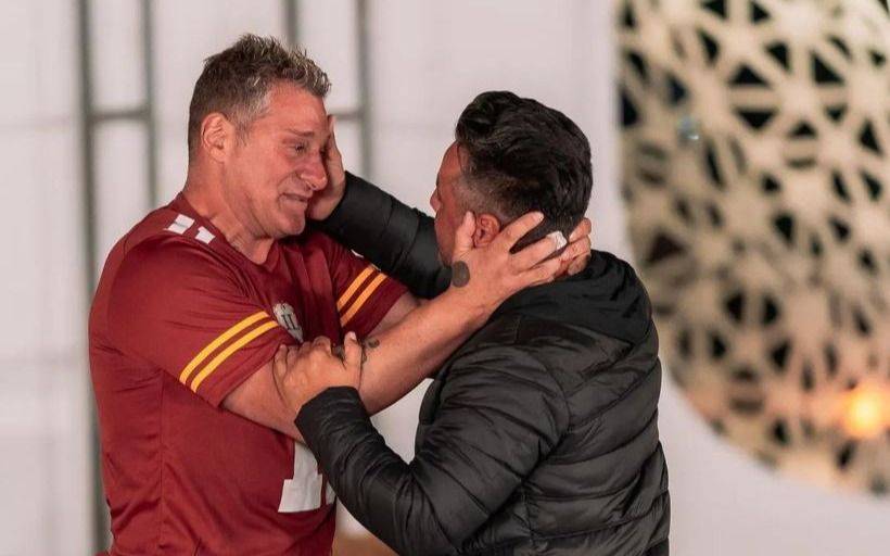 Una disculpa al Chanchi Estevez y un llanto desconsolado: el Turco García se fue del Hotel de los Famosos