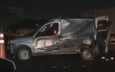 Tránsito complicado en la Autopista por un choque en cadena y por la densa niebla