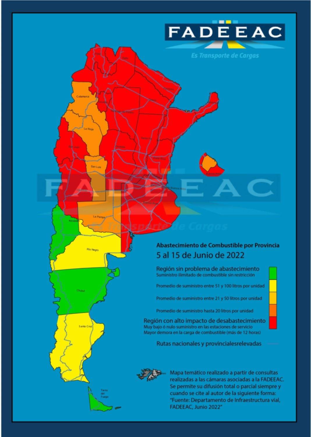 Falta de gasoil: ya lo sufren 21 provincias y el Gobierno eleva el corte de biocombustibles para pymes