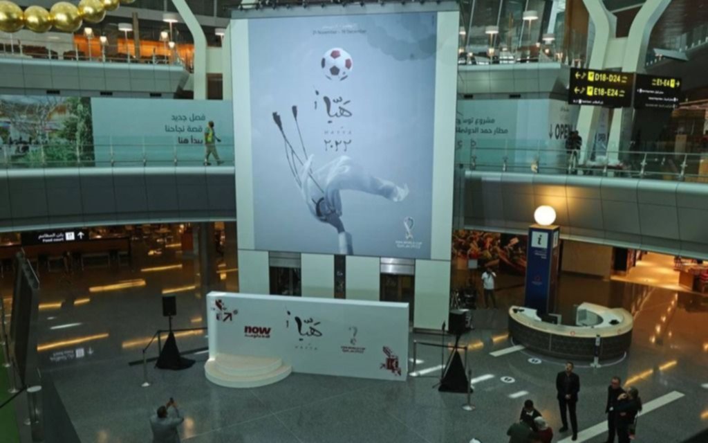 Se reveló el póster del Mundial de Qatar 2022