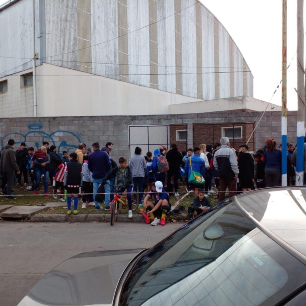 Nueva prueba de jugadores en el predio que despertó la polémica