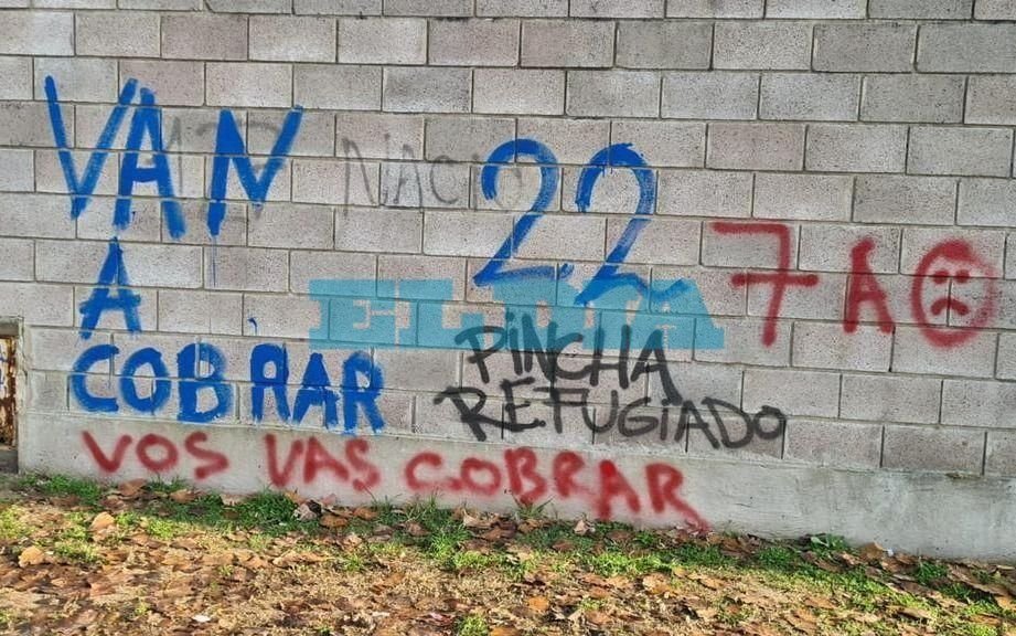 Nuevas pintadas recalientan la polémica en "El Bosquecito": "Tripero vas a cobrar"