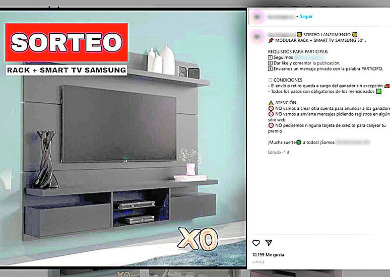 Detectan estafas a través de sorteos fraudulentos
