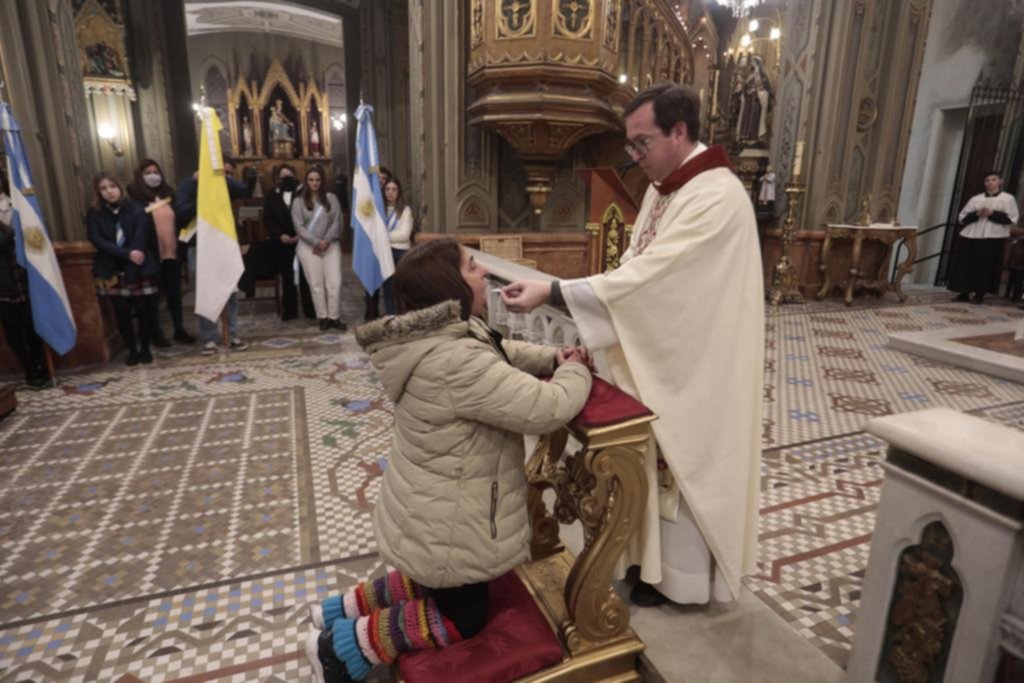 La procesión de Corpus Christi recorrió el Centro