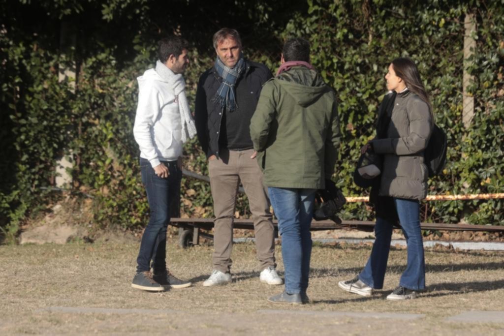 El “Chapa” Carlos Retegui estuvo en Gonnet