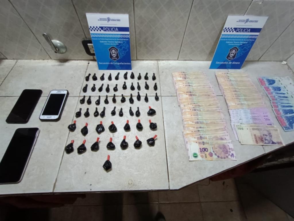 Policías de Berisso incautaron más de 87 gramos de cocaína