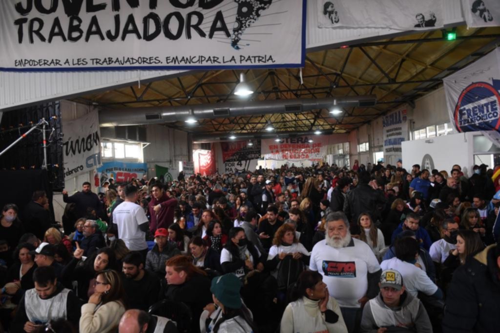 Un acto con más sindicalistas que camporistas