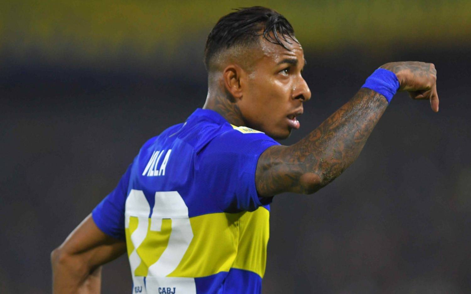Sebastián Villa fue autorizado para salir del país y jugar la Copa Libertadores con Boca