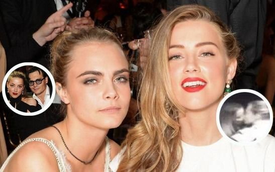 Sorpresa: filtran video de Cara Delevingne y Amber Heard a los besos en la casa de Johnny Depp