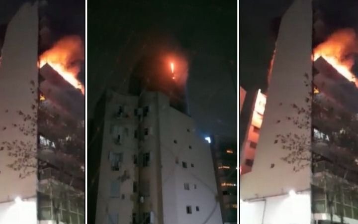 Trágico incendio en edificio de Recoleta: 5 muertos, 3 de ellos menores, integrantes de una misma familia