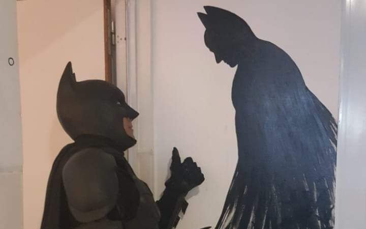 Batman Solidario  juntó más de medio millón de pesos para el Hospital de Romero