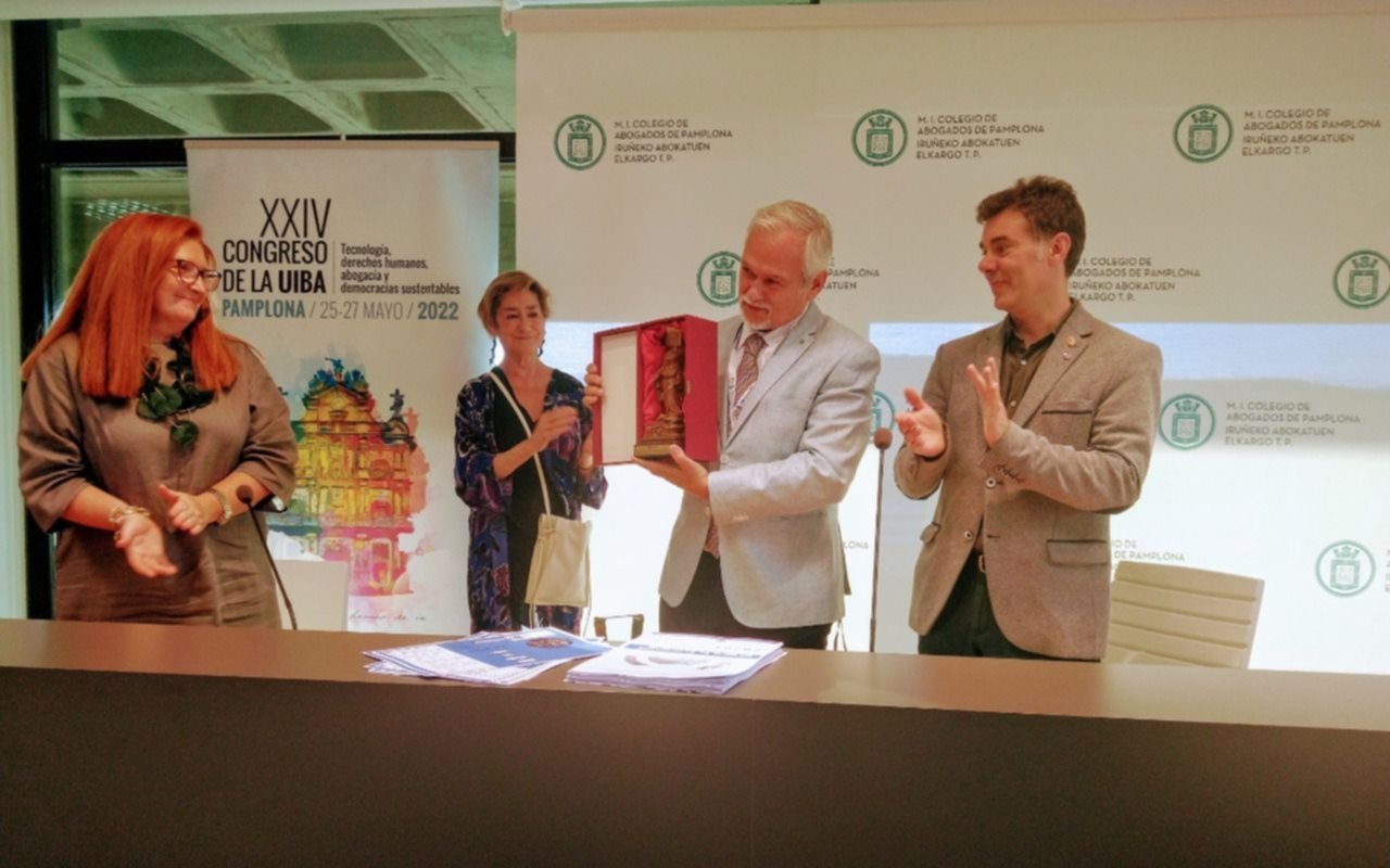 Carlos Alberto Andreucci reelecto en Unión Iberoamericana de Colegios y Agrupaciones de Abogados