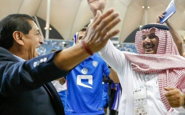 El Pelado Díaz, un rey en Arabia: en cuatro meses sacó campeón a Al Hilal