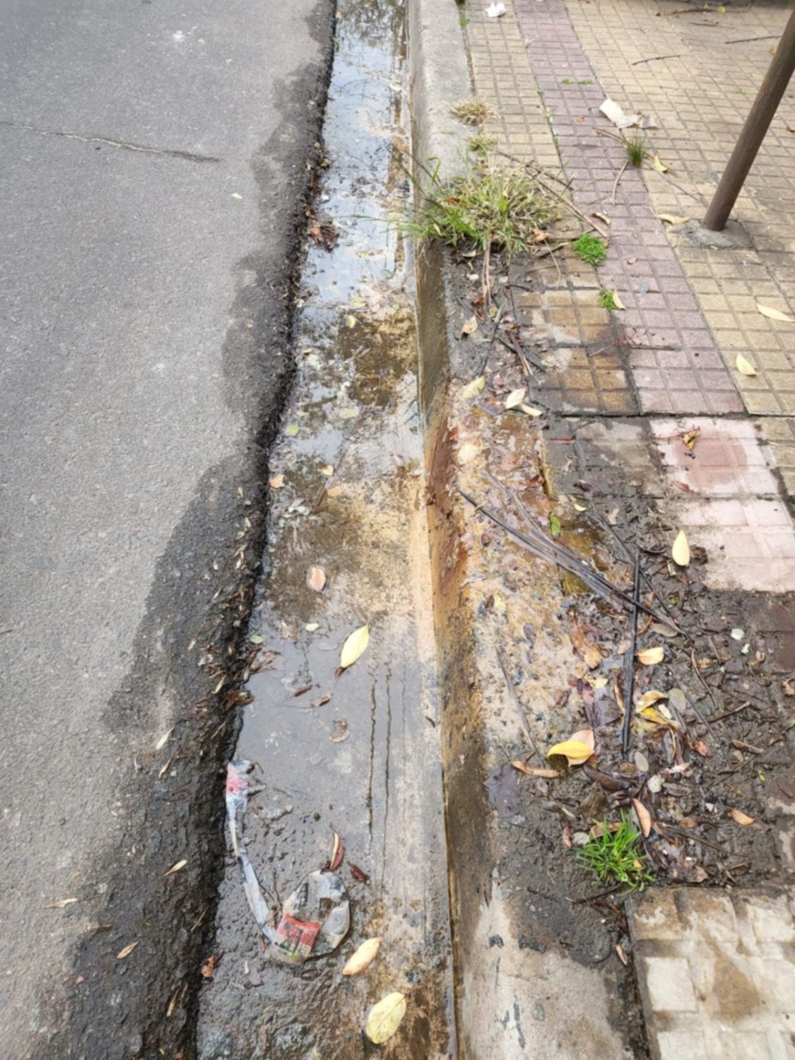 Lleva más de un año reclamando por una pérdida de agua en 68, 15 y 16