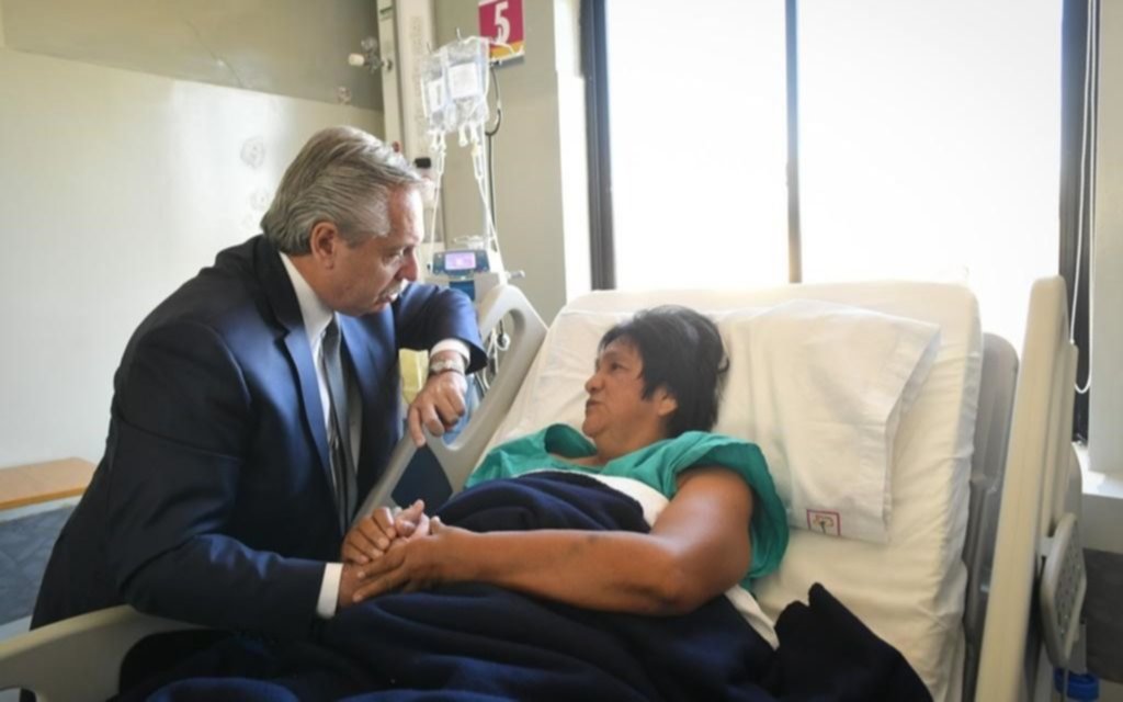 Alberto Fernández visitó a Milagro Sala y le pidió a la Corte que "empiecen a enmendar las barrabasadas que se hicieron"