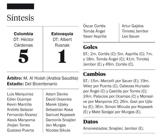El hijo de un ex River fue clave en la goleada de Colombia